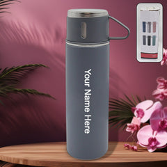 Customized / Personalized Stainless Steel Vacuum Insulated Water Bottle (500 ML)