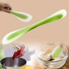 2 in 1 Flexible Silicone Spatula Spoon