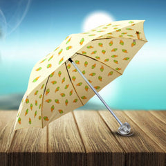 2 Fold Sun Protective Solid Foldable Outdoor Umbrella, Portable Sun, UV Protection Lightweight Rain Umbrella For Girls, Women, Men, Boys (1 pc)