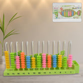 Abacus 13 Rods Counting Abacuses Toy Bead Educational Tools (1 Set)