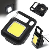 17784 LED Battery Operated Keychain Flashlight Small Work Light with Folding Bracket Bottle Opener for Camping, Hiking, Emergency (1 Pc / MOQ :- 36 Pcs)