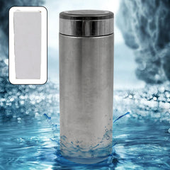 8366 Multifunctional Double-Wall Thermos Water Bottles, Spill Proof with Leakproof Drinking Cup for Office Mug, Home, Travel, School