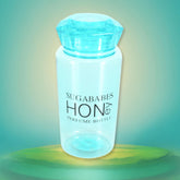 12696 Small Diamond Water Bottle, Creative Candy Color Transparent Plastic Bottle, Water Bottles Plastic Perfume Design Water Bottles For Fridge, Office, Sports, School, Gym, Yoga (1 Pc)