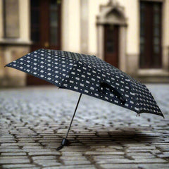 3-Fold Sun & Rain Protective Solid Foldable Umbrella (1 Pc / Mix Color)