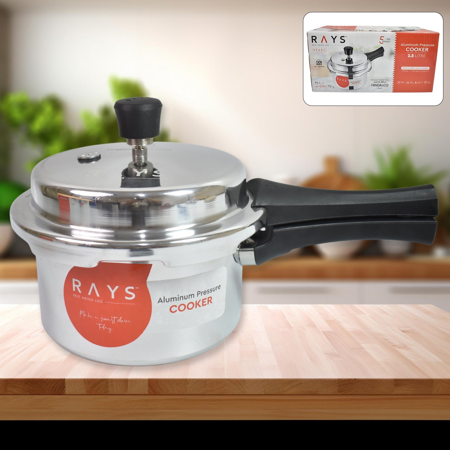2.5 Ltr Pressure Cookers