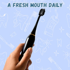 Adult Waterproof Electric Toothbrush USB Charging with Extra 1 Toothbrush Head (1 Pc / USB Charging Operated / Mix Colour)