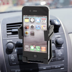 12857 Smartphone Car Phone Holder Car Air Conditioning Vent Phone Holder, Holder Stand for Mobile Phone Cellphone GPS, Dashboard Bracket for Car (1 Pc)