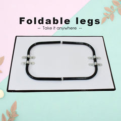 Foldable Multipurpose Mix Design Games Table Board || Bed Study Table (48 × 28 Cm / 1 Pc)