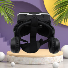 12836 3D / HD VR Glasses Virtual Reality Goggles Headset for iOS for Android Smartphone VR Goggles-For 3D VR Movies Video Games with Headphones (1 Pc)