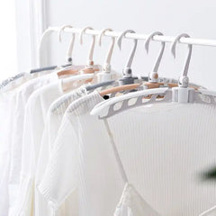 0279 Portable Folding 360 Degree Rotating Clothes Hangers Travel Foldable & Adjustable Accessories Foldable Clothes Hangers Drying Rack for Travel (1 Pc)