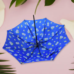 3-Fold Sun & Rain Protective Foldable Umbrella, (1 Pc / Mix Color)