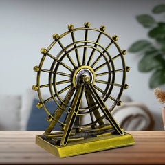Metal Desktop Table Decoration Cabinet Wheel Tower (1 Pc)