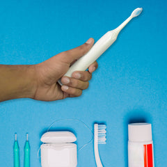 Electric Toothbrush For Adults with 3 Toothbrush Head (1 Pc / Battery Included)
