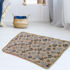 Pet Soft Cat Dog Blanket / Towel Soft Warm Sleep Mat (60×45 Cm / 1 Pc / Mix Color & Design)