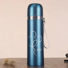 Stainless Steel Thermal mug / Water Bottle, vacuum flask (500 ML / 1 Pc / Mix Color)