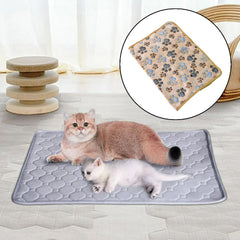 Pet Soft Cat Dog Blanket / Towel Soft Warm Sleep Mat (60×45 Cm / 1 Pc / Mix Color & Design)