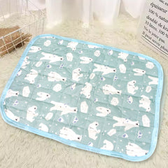 Pet Soft Cat Dog Blanket / Towel, Warm Sleep Mat (40×30 Cm / 1 Pc / Mix Color & Design)