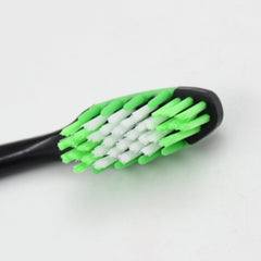 Soft Toothbrush With Plastic Round Box (10 pcs Set / Mix Color)