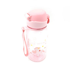 12557 400ML Capacity Plastic Water Bottle Animal Printed | Office Bottle | Gym Bottle | Home | Kitchen | Leakproof and BPA Free Drinks Bottle | Water Drink Juice Bottle BPA Free Leak-Free Lightweight ( 400 ML )