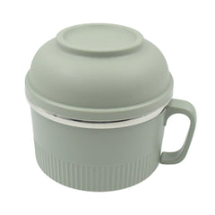 5843 Vacuum Food Flask, Insulation Large Capacity Double Layer Structure Non Slip Labor Saving and Safe Stainless Steel Inner Tank Lunch Box/ Noodle Bowl for Camping Picnic for School Office Outdoor (1 Pc)