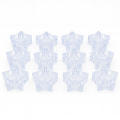 Set of 12 LED Crystal-Effect Flameless Smokeless Candles