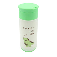 6384 Outdoor Sport Glass water bottle 350ml leak proof BPA-free for travel cold and hot water glass water bottle with daily water intake for gym and children, Home, Travel, Office Use (350ml)