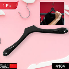 Portable Heavy Duty Plastic Hanger For Sarees, Coat Etc. Space Saving Light-Weight Hangers High Quality Hanger (1Pc)