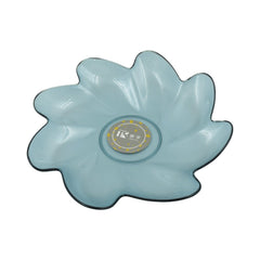 5535 Flower Shape Plastic Dinner / Fruit Plate / Tray / Snacks / Breakfast Plate friendly Plastic Plate for Kids Party Supplies Birthday Holiday Party Dinnerware Supplies (1 Pc)