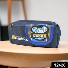 Pencil Pouch With Zipper (1 Pc / 2 Compartment)