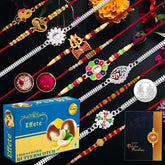 10 rakhi combo set