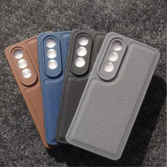 Stitch Leather Hard Case For Realme