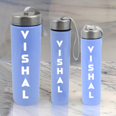 3 Different Size Bottle & 1 pc Tumbler With Straw