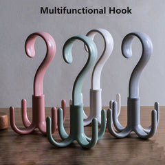 1744A 4-Claw Multi-Function 360 Degree Rotatable Purse Rack Handbag Hanger Hook DeoDap