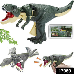 17969 Dinosaur Roaring Toys Trigger, Dinosaurs Toys with Dinosaur Sound Lighting Model Vibrating Head Moving (3 + Years / 1 Pc)