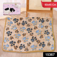 Pet Soft Cat Dog Blanket / Towel Soft Warm Sleep Mat (60×45 Cm / 1 Pc / Mix Color & Design)