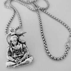 Hanuman Ji Pendant / Chain, Religious Jewellery for Men and Women (1 Pc)