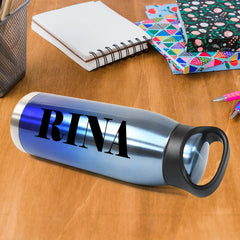 Customize Vacuum Stainless Steel Double Wall Water Bottle, Fridge Water Bottle, Stainless Steel Water Bottle Leak Proof, Rust Proof, Cold & Hot Thermos steel Bottle| Leak Proof | Office Bottle | Gym | Home | Kitchen | Hiking | Trekking | Travel Bottle