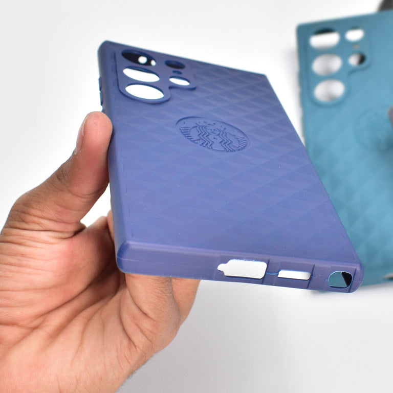 Texture Soft & Flexible Silicone Case For Samsung