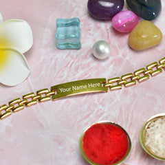 Customized Laser Engraving Plate Bracelet
