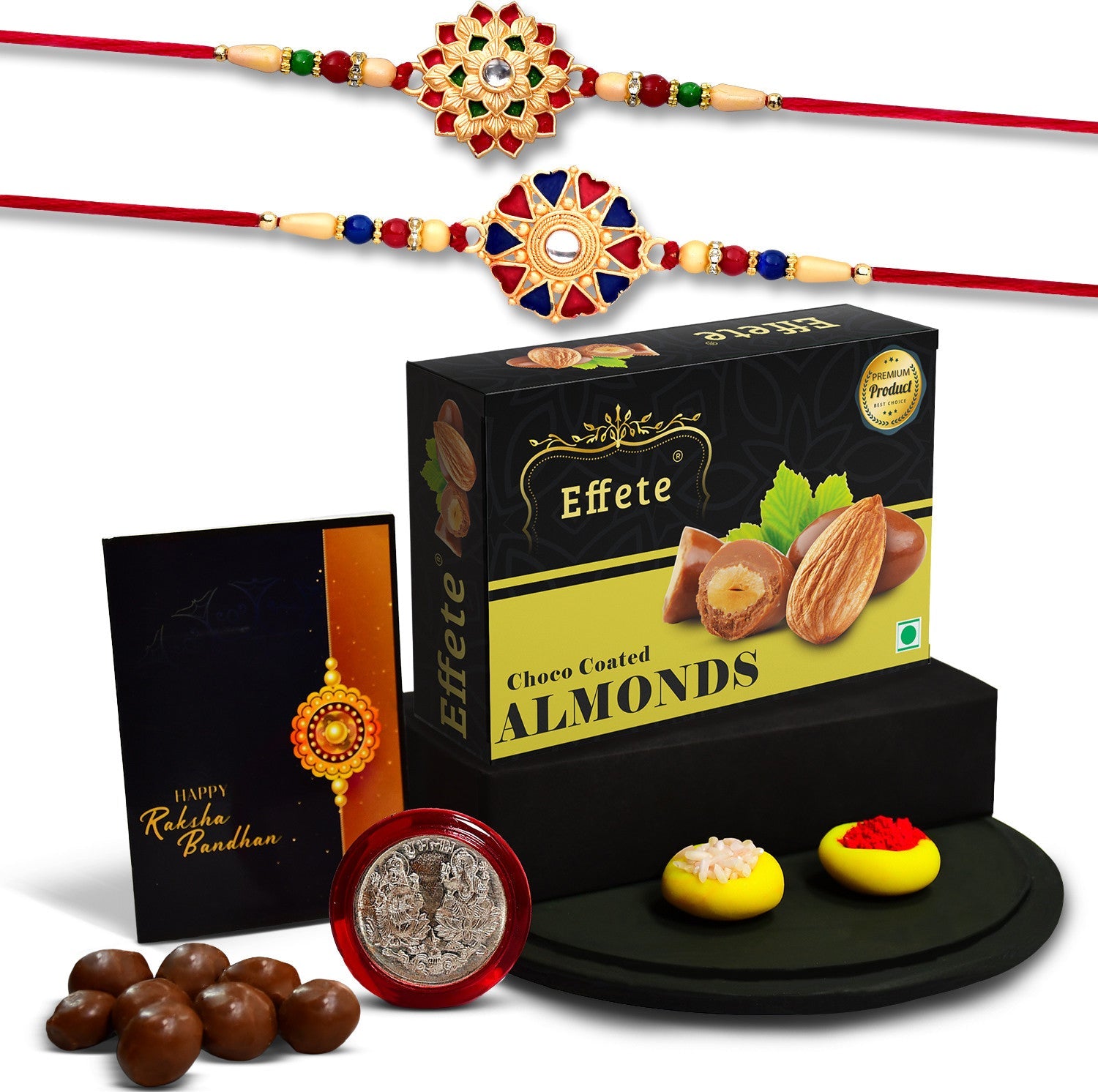 designer rakhi gift set