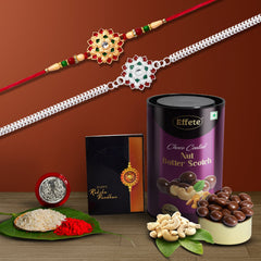 designer rakhi combo