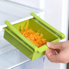 Stackable fridge organizer racks for easy access