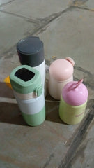 Stainless Steel Water Bottle (1 Pc / Mix Design & Size)
