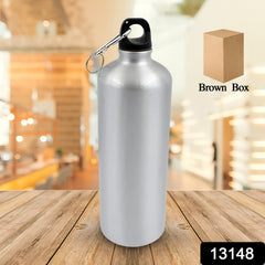 Aluminium Sports Water Bottle, 1 Pc (Capacity 750 ML Approx)