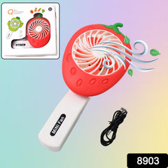 Rechargeable Handheld Mini Fan (Battery Not Included / Mix Colour)