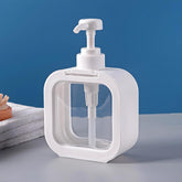 Snap sink Dispenser Plastic Clear Empty Pump Lotion Bottles (1 Set)