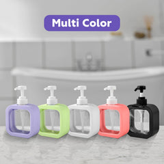 Snap sink Dispenser Plastic Clear Empty Pump Lotion Bottles (1 Set)