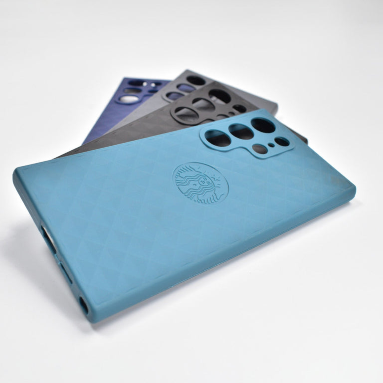 Texture Soft & Flexible Silicone Case For Samsung