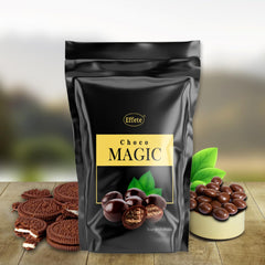 (K2_3+4_Sp) Multicolor Rakhi Combo Chocolate Magic 32Gm, Silver Color Pooja Coin, Roli Chawal & Greeting Card, Rakhi & Chocolate Brother, Rakhi Gift, Handmade Rakhi, Set Of 2