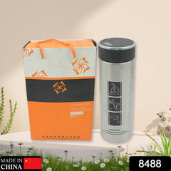 8488 STAINLESS STEEL HYDRA VACUUM INSULATED FLASK WATER BOTTLE (1 pc 420ML)